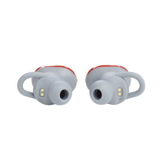 JBL Endurance Race TWS - Coral - Waterproof true wireless active sport earbuds - Back